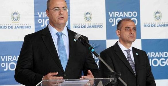 Wilson Witzel e Edmar Santos